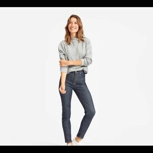 Everlane The High Rise Skinny Jean, dark indigo
